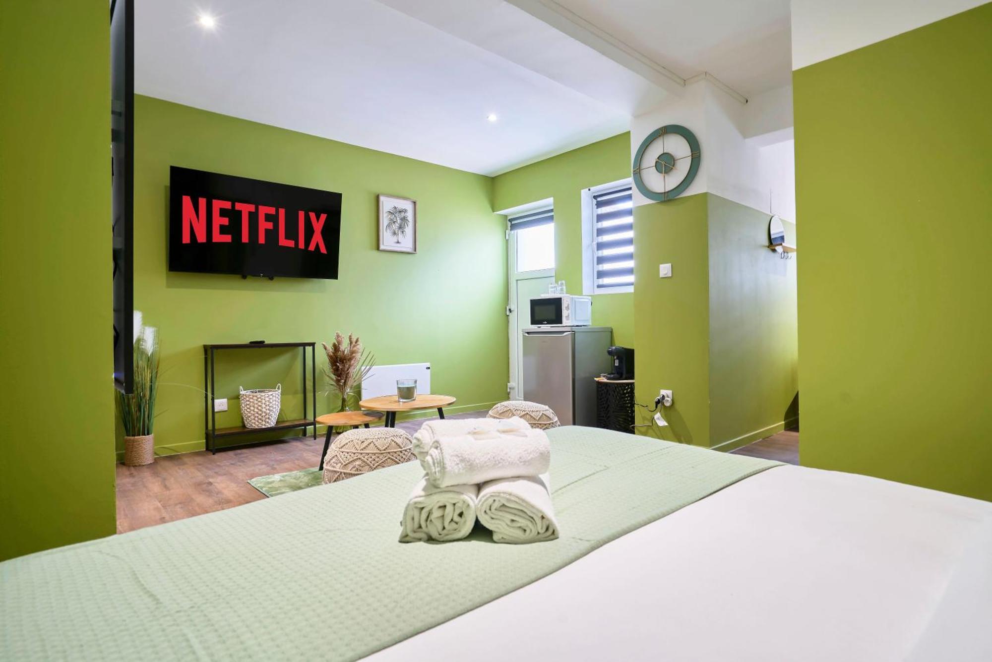 Ng Prestige - Lille L Roubaix Trichon - Balneo - Netflix - Wifi Appartement Buitenkant foto
