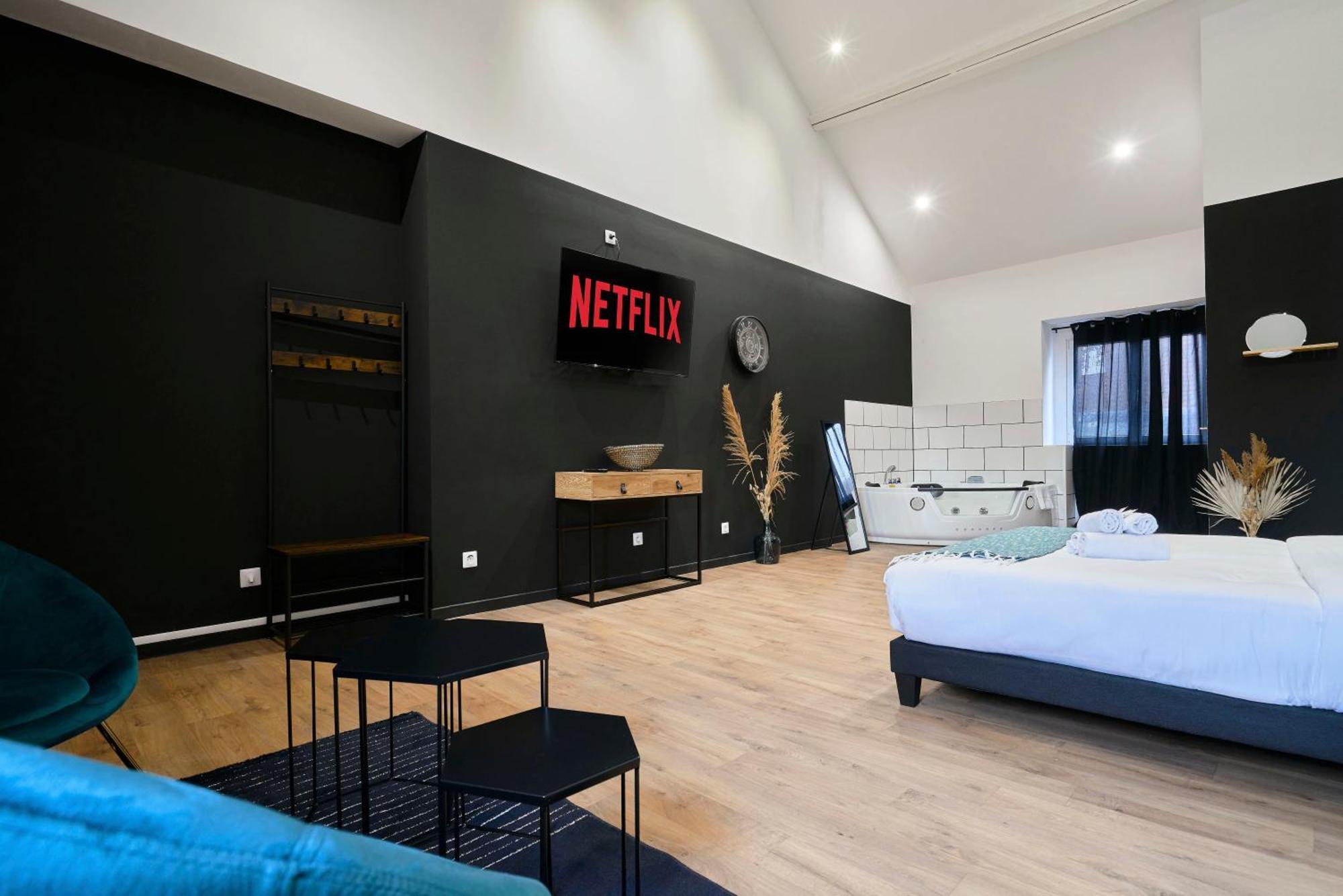 Ng Prestige - Lille L Roubaix Trichon - Balneo - Netflix - Wifi Appartement Buitenkant foto