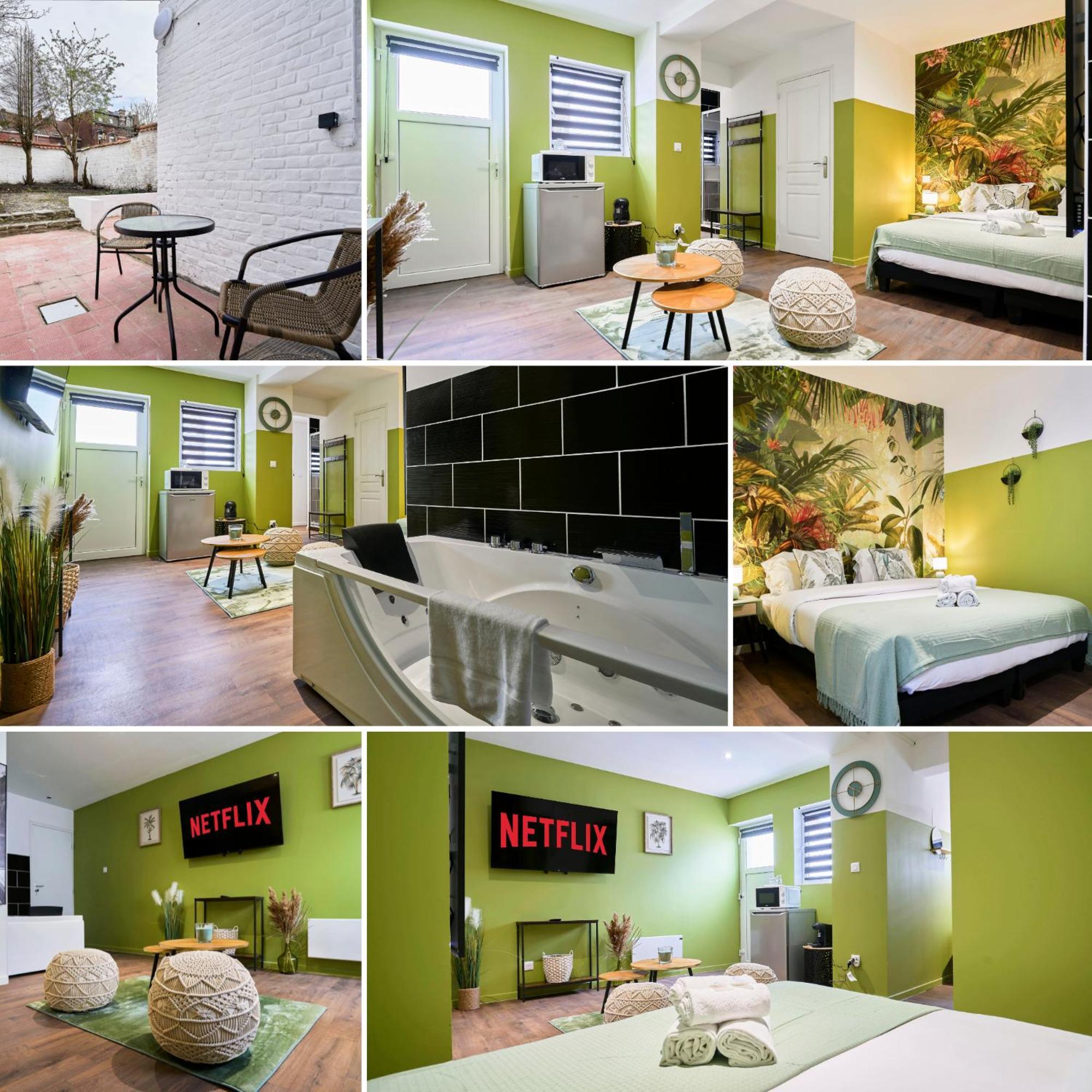 Ng Prestige - Lille L Roubaix Trichon - Balneo - Netflix - Wifi Appartement Buitenkant foto