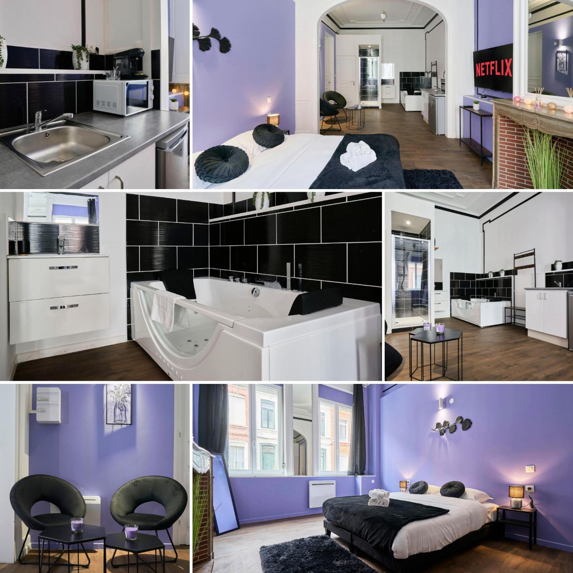 Ng Prestige - Lille L Roubaix Trichon - Balneo - Netflix - Wifi Appartement Buitenkant foto